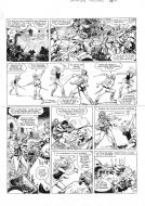 BARBE ROUGE : Planche originale 15 de BARBE ROUGE - Tome 28.  La flibusti�re du sans piti�